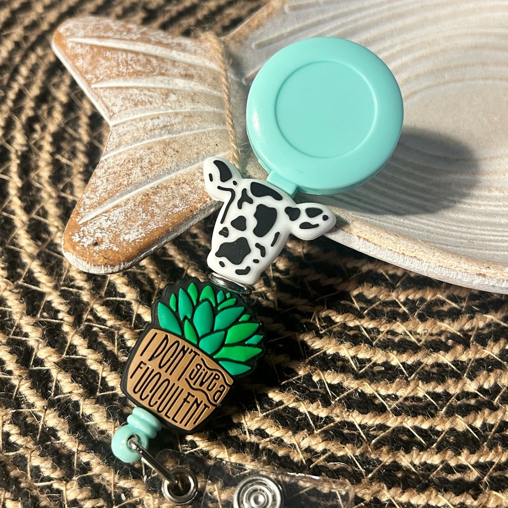 Succulent Badge Reel